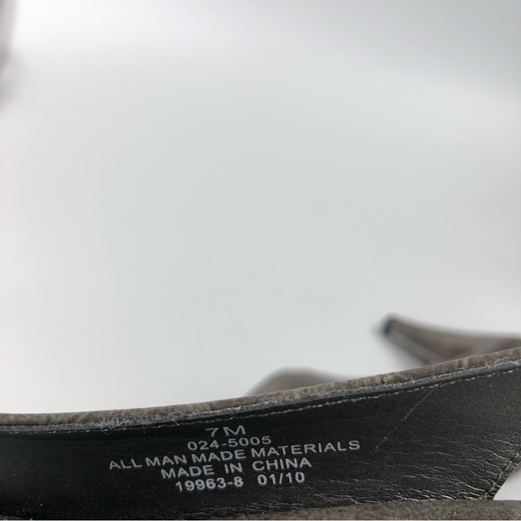 East5th Women’s Slingback Peep Toe Pumps Size 7M - Picture 9 of 9